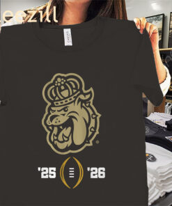 JMU 2025-26 College Football Playoff Shirt JMU Football Tee