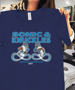 Jahmyr Gibbs & David Montgomery Shirt Detroit Football Tee