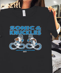 Jahmyr Gibbs & David Montgomery Shirt Detroit Football Tees