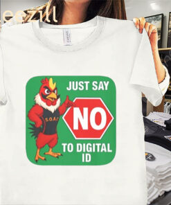 Just Say No To Digital Id Premium Tee Classic Shirt