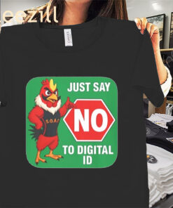 Just Say No To Digital Id Premium Tee Classic Shirts