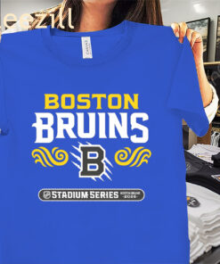 Logo Boston Bruins 2026 NHL Stadium Series Shirt Boston Bruins Hockey