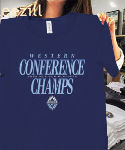 MLS Western Conference Champions Vancouver Whitecaps FC 2025 Shirts