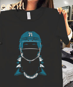 Macklin Celebrini - Tooth Necklace Shirt - San Jose Hockey Tee