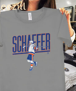 Matthew Schaefer Name Pose Shirt - New York Hockey Tees