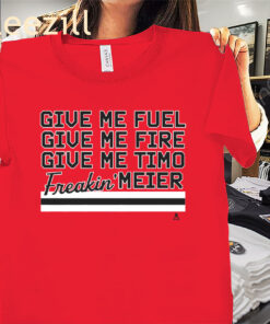 Fuel, Fire, Timo, Freakin' Meier Shirt - New Jersey Hockey Tee