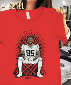 Myles Garrett Single-Season Sack King Shirt - Cleveland Football - Limited Editions
