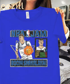 NBA Jam Mavericks Cooper Flagg Boomshakalaka Shirt – Dallas Mavericks Basketball Tees