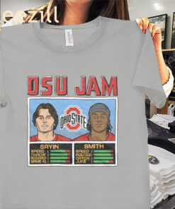 Official OSU Jam Sayin And Smith Shirt Ohio State 2025 Tee