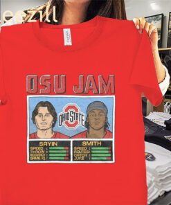 Official OSU Jam Sayin And Smith Shirt Ohio State 2025 Tees
