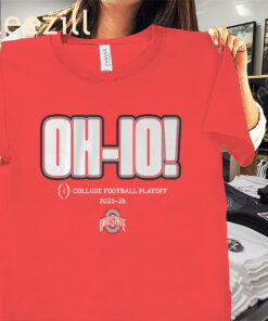 Ohio 2025 CFP Team Slogan Shirt Ohio State Football Tee