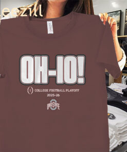Ohio 2025 CFP Team Slogan Shirt Ohio State Football Tees