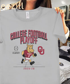 Oklahoma 2025 CFP Mascot Shirt - Oklahoma Football Tees