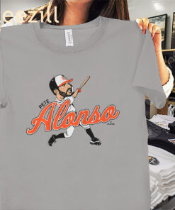 Pete Alonso Caricature Tee Shirt - Baltimore Baseball