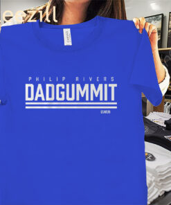 Philip Rivers Dadgummit Shirt Indianapolis Colts Football Tee