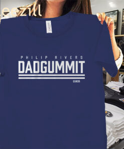 Philip Rivers Dadgummit Shirt Indianapolis Colts Football Tees