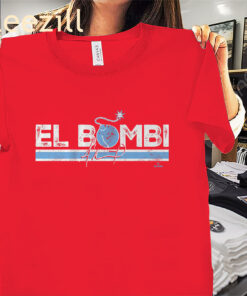 Philly Adolis Garcia El Bombi Shirt - Philadelphia Baseball Tee