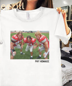 Posters OSU Legion Of Locks Pay Homage Shirt - A. J. Hawk & Bobby Carpenter & Anthony Schlegel Tee