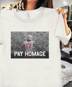 Posters Official Carnell Tate Pay Homage Shirt Ohio Football Tee