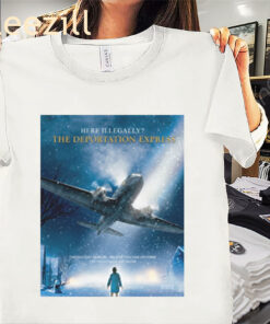 Posters Official Here Illegally The Deportation Express CBP Home Shirt