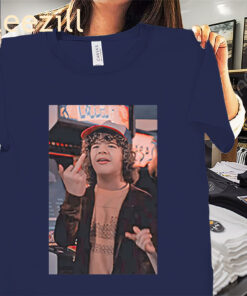 Premium Dustin Henderson Stranger Things Middle Finger Shirts