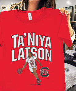 South Ta'Niya Latson Name Pose Shirt - South Carolina Basketball Tee