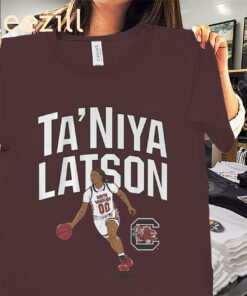 South Ta'Niya Latson Name Pose Shirt - South Carolina Basketball Tees