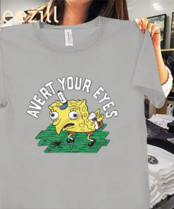 SpongeBob SquarePants Avert Your Eyes Premium Tee Shirts
