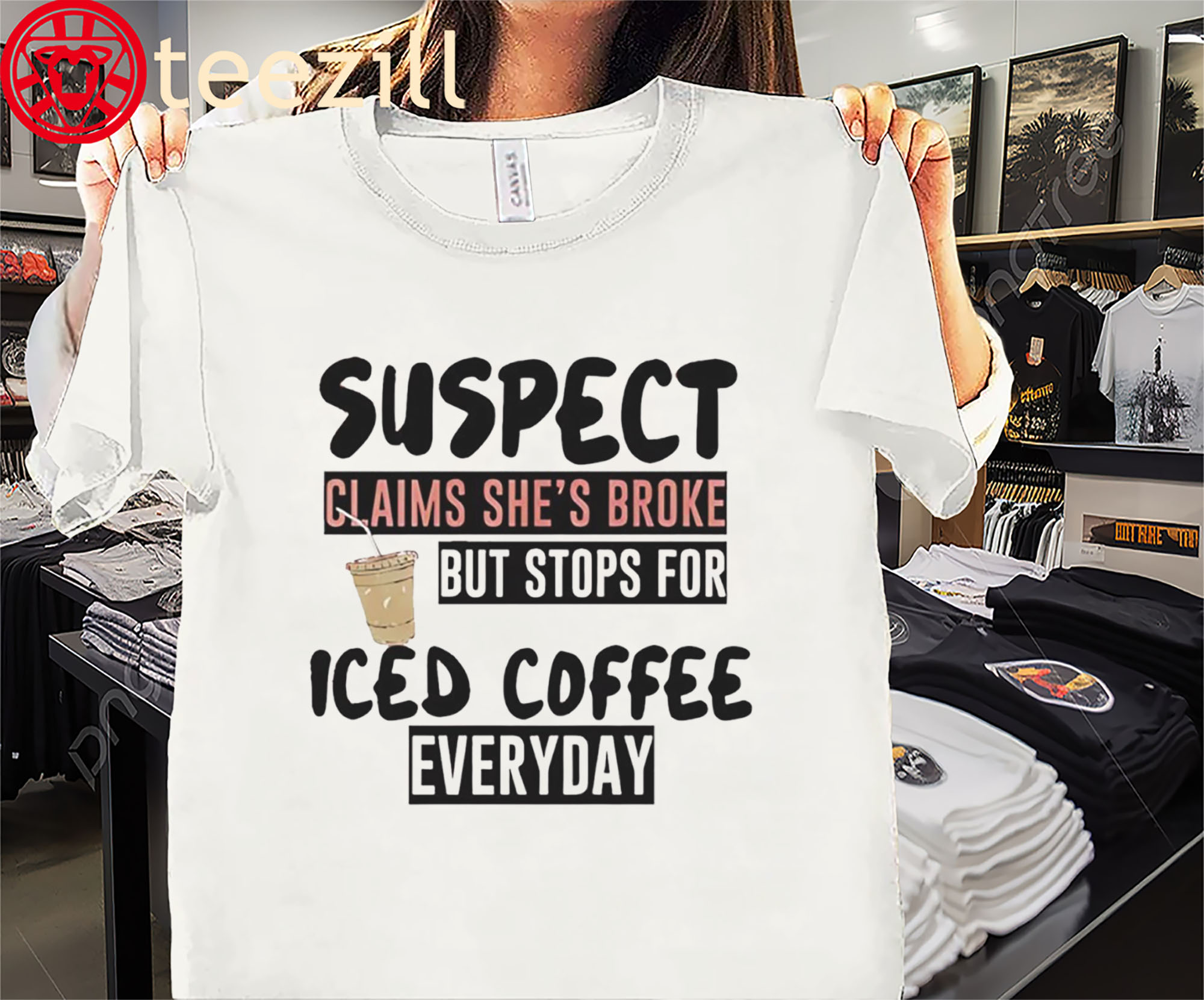 Suspect Iced Coffee Everyday Shirts