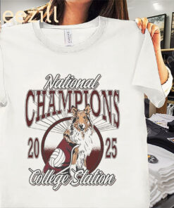 Texas National Champions Volleyball Tee Shirt
