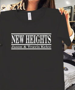 The Game x New Heights Jason And Travis Kelce Tee Shirts