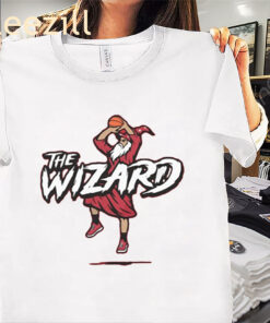 The Wizard Xmas Funny Baseball Shirt