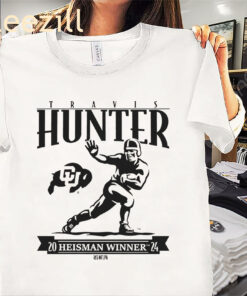 Travis Hunter Heisman Trophy Shirt – Colorado Football Tee