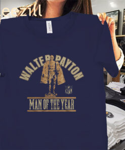 Walter Payton Man Of The Year Trophy 2025 Shirt NFL Football Tees