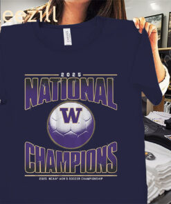 Washington 2025 National Champions Shirt Washington Soccer Tees