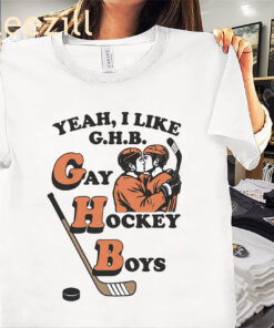 Yeah I Like G.H.B. Gay Hockey Boys Premium Classic Men's Shirt
