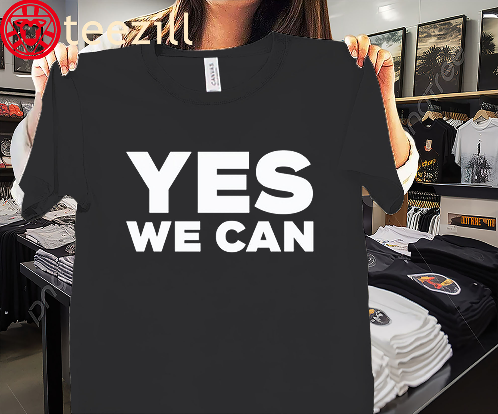 Yes We Can Premium Tee Shirts
