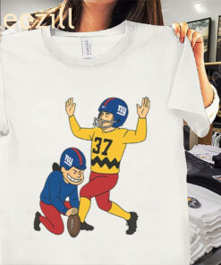 Younghoe Koo Charlie Brown Shirt New York Giants Football Tees
