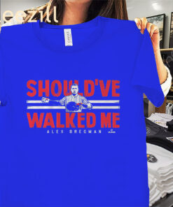 Alex Bregman Should've Walked Me Shirt Shirt - Chicago Baseball Tee