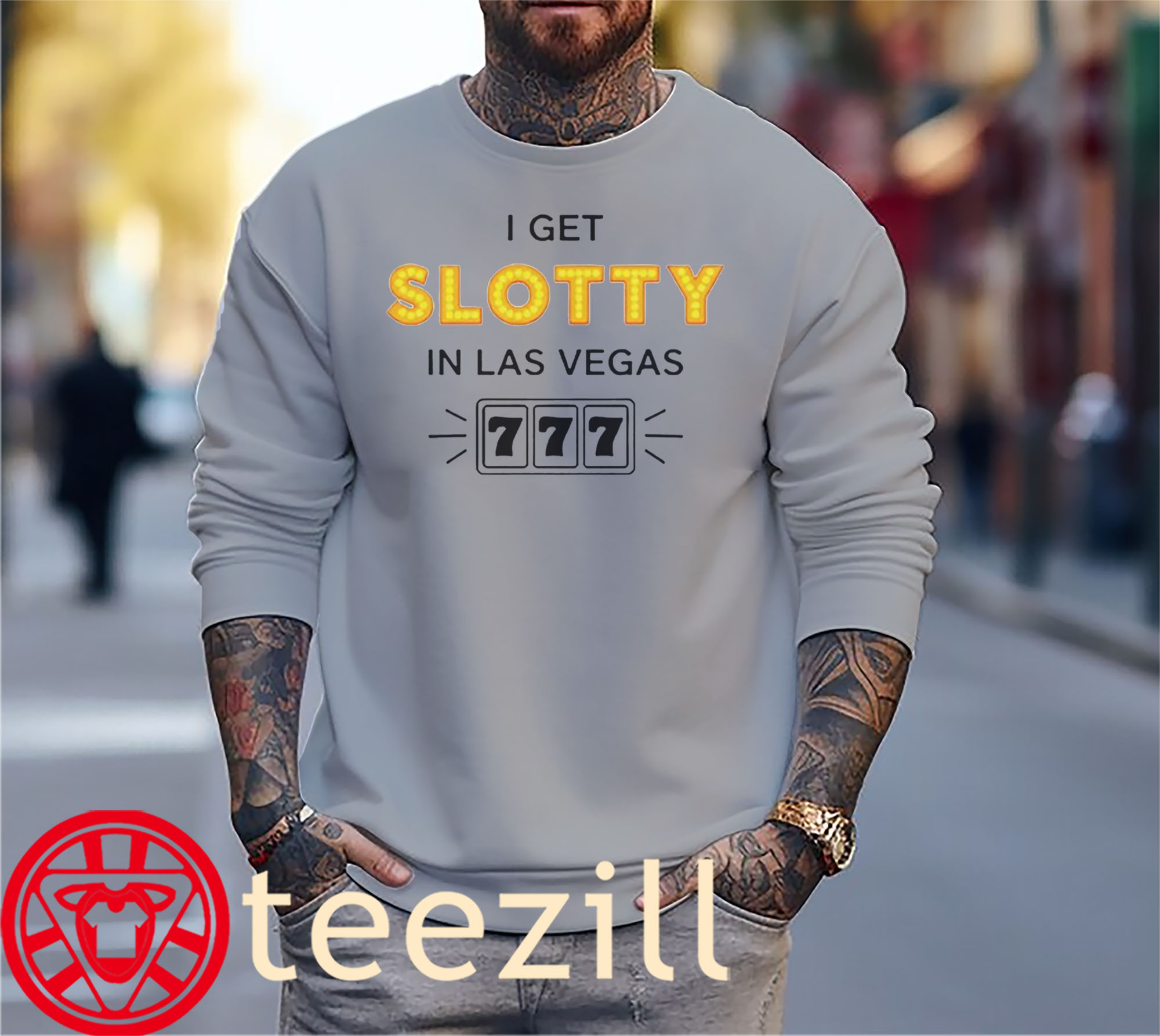America I Get Slotty In Las Vegas ShirtSweater