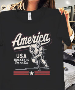 America USA Hockey Is Do or Die Tee Shirt – USA Hockey Fan TShirt