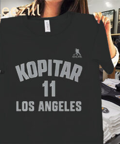 Anze Kopitar 11 Tee Los Angeles Name & Number Shirt
