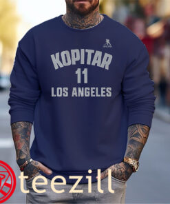 Anze Kopitar 11 Tee Los Angeles Name & Number Shirts