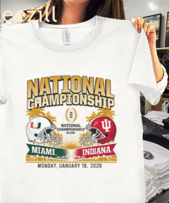 CFP National Championship Matchup Shirt - 2026 College Football Tee