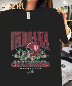 Chick Fil A Peach Bowl Indiana Champions Shirt