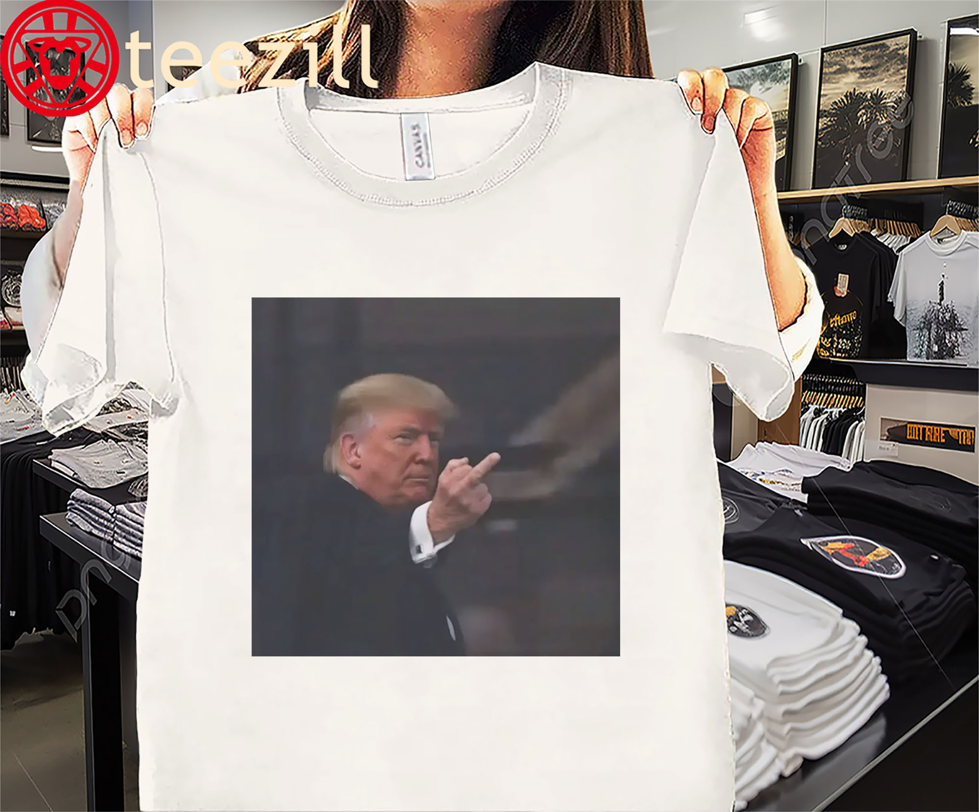Classic US Donald Trump Fuck You Ford Worker Shirts