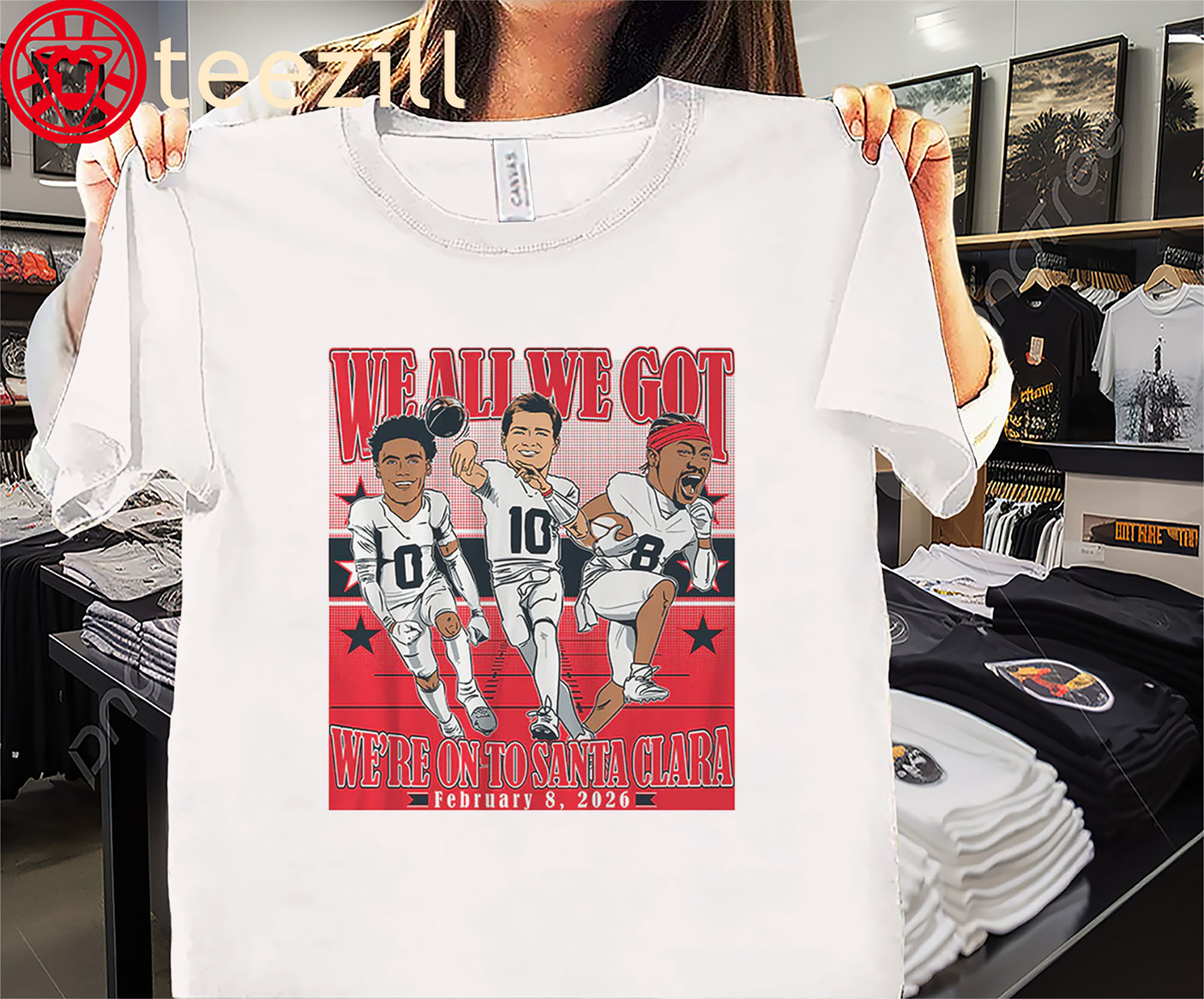 Conference Champions Caricatures Shirt