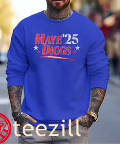 Drake Maye – Stefon Diggs ’25 Shirt — New England Patriots Tees