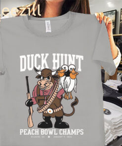 Duck Hunt Peach Bowl Champs Shirt - Atlanta vs. Ga Tee