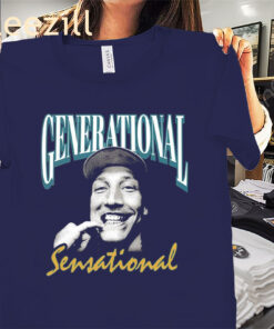 Generational Sensational Shirt - Trevor Lawrence Jacksonville Jaguars Tees